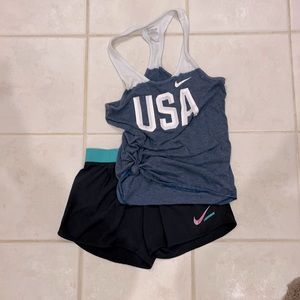 Nike Tank and Shorts bundle!